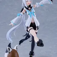 ホロライブ・ 白上フブキのアクションフィギュア「figma」が予約受付中！オプションパーツにキャラクター「すこん部」「おるやんけ」付属