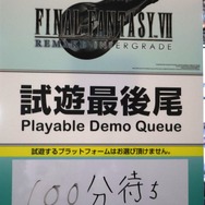 ビジネスデイなのに試遊100分待ち！？「クラウド」になりきれるフォトスポットもユニークな『FF7 リメイク』ブース【TGS2025】