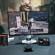東京ゲームショウ 2025のBenQブースはゲームアートスタイルを鮮明に映し出す最新ゲーミングモニターが主役！猫麦とろろさんのスタイリッシュなパネルもお出迎え【TGS2025】