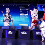 ネットマーブル新作アクションRPG『モンギル：STAR DIVE』ブースは魅力満載！巨大ニャンコやコスプレ、豊富なノベルティがお出迎え