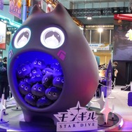 ネットマーブル新作アクションRPG『モンギル：STAR DIVE』ブースは魅力満載！巨大ニャンコやコスプレ、豊富なノベルティがお出迎え