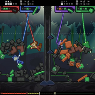 大盛り上がり間違いなしのパーティー物理パズル『TopplePOP: Bungee Blockbusters』ブースレポート&開発者インタビュー【TGS2025】