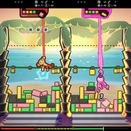 大盛り上がり間違いなしのパーティー物理パズル『TopplePOP: Bungee Blockbusters』ブースレポート&開発者インタビュー【TGS2025】