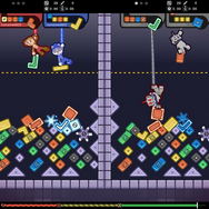 大盛り上がり間違いなしのパーティー物理パズル『TopplePOP: Bungee Blockbusters』ブースレポート&開発者インタビュー【TGS2025】