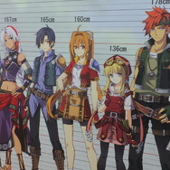 『空の軌跡』登場キャラ“50人超え”の身長差イラストが圧巻！国内メディアも“ほぼ初見”の超貴重アイテムもブースに展示【TGS2025】