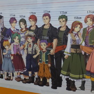 『空の軌跡』登場キャラ“50人超え”の身長差イラストが圧巻！国内メディアも“ほぼ初見”の超貴重アイテムもブースに展示【TGS2025】