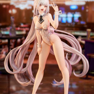 ムチムチな黒とスレンダーな白、どっちのバニーも強烈！『勝利の女神：NIKKE』より「ノワール＆ブラン」がフィギュア化―セット版には“色紙”の特典付き