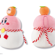 カービィが鏡餅をすいこんじゃった！？ワドルディみたいなみかんも注目なグッズが郵便局にて展開ー新年にピッタリな年賀はがきセットも