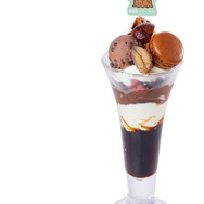 くりまんじゅうのビターなチョコレートパフェ