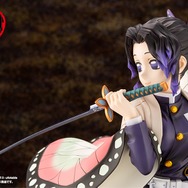 「鬼滅の刃」より胡蝶しのぶ、冨岡義勇フィギュアが再登場！それぞれ日輪刀を構える姿がエフェクトと共に立体化