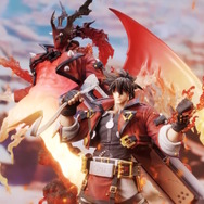 『ギルティギア』よりラムレザル、ソル、梅喧が1/4スケールスタチュー化！ギア細胞が活性化した姿や2本の特大剣も力強く再現