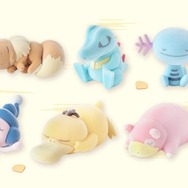 無防備な寝姿が可愛すぎる！『ポケスリ』イーブイ、コダックなど「シアンの砂浜」で眠るポケモンたちがふわふわフィギュア化