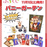 ボディライン際立つ“バニーメイド”衣装！『バニーガーデン』描き下ろしイラストのワンコインくじ発売