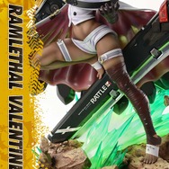 約20万円！『ギルティギア』より「ラムレザル」1/4スケールスタチューが予約開始―2本の特大剣も重厚感に満ちた再現度