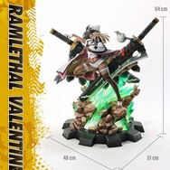 約20万円！『ギルティギア』より「ラムレザル」1/4スケールスタチューが予約開始―2本の特大剣も重厚感に満ちた再現度