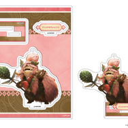 『モンハンワイルズ』アルマ、ジェマのアクリルフィギュアが‘登場！作中の武器アイコンも“メタルピンズ”に