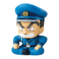 不機嫌そうな両さんに、激怒する部長!「こち亀」がガシャポン「まちぼうけ」に登場ーキャラクターの個性を表現した全5種