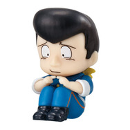 不機嫌そうな両さんに、激怒する部長!「こち亀」がガシャポン「まちぼうけ」に登場ーキャラクターの個性を表現した全5種