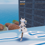 ホロライブ・兎田ぺこらが「新ぺこらタワー」を登って月を目指す!? ホロメンを操作するジャンプアクション『はねホロ！』近日無料配信―有料DLCも販売予定