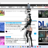 セクシーな2Bの姿で作業に集中できるかはあなた次第！？『ニーア オートマタ』×『Desktop Mate』コラボDLCが見事なクオリティ【先行試用レポ】