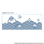 『ドラクエ』和風な「スライム湯のみ」が可愛い！青海波と花小紋、2つの柄を風流にデザインした人気商品が再販