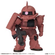 シャア専用ザクIIが率いるザク部隊!「機動戦士ガンダム」ガシャポンフィギュア「ならぶんです。」全5種が、オンライン予約受付中