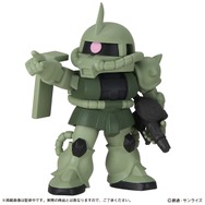 シャア専用ザクIIが率いるザク部隊!「機動戦士ガンダム」ガシャポンフィギュア「ならぶんです。」全5種が、オンライン予約受付中