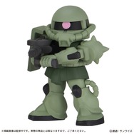シャア専用ザクIIが率いるザク部隊!「機動戦士ガンダム」ガシャポンフィギュア「ならぶんです。」全5種が、オンライン予約受付中