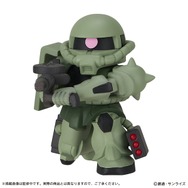 シャア専用ザクIIが率いるザク部隊!「機動戦士ガンダム」ガシャポンフィギュア「ならぶんです。」全5種が、オンライン予約受付中