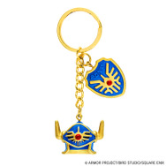 ドラクエ』より“ロト装備”が鎧＆剣、兜＆盾の2種セットでキーホルダー