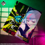 「サイバーパンク: エッジランナーズ」一番くじがクール！デイビッドとルーシーが立体化、6人が集まったエモいビッグタオルも