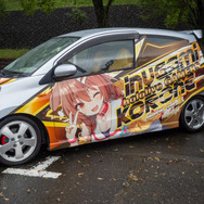 常闇トワ様の「マツダ3」に輪堂千速のヤマハバイクも！岐阜に集まったホロライブの痛車・痛バイクまとめ【第九回 天下無双 東西最強痛車決戦 フォトレポ】