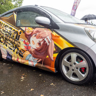 常闇トワ様の「マツダ3」に輪堂千速のヤマハバイクも！岐阜に集まったホロライブの痛車・痛バイクまとめ【第九回 天下無双 東西最強痛車決戦 フォトレポ】