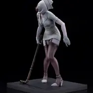 不気味ながらも目を引くスタイル…『SILENT HILL 2』より「バブルヘッドナース」が立体化ー独特なフォルムの「アブストラクトダディ」も