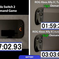 「スイッチ2」vs「ROG Xbox Ally X」の性能比較。スペック的に優位なのは？