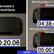 「スイッチ2」vs「ROG Xbox Ally X」の性能比較。スペック的に優位なのは？