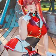 宝鐘マリン「ホロライブ」／るーみ（X：@love1loooomy）、撮影：まさる（X：@masaru_cos）