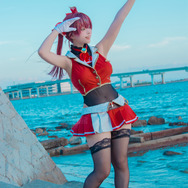 宝鐘マリン「ホロライブ」／るーみ（X：@love1loooomy）、撮影：まさる（X：@masaru_cos）