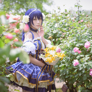 園田海未「ラブライブ!」／中野べこ（X：@bacon1007cos2nd）、撮影：ダリ（X：@dali_cameko）