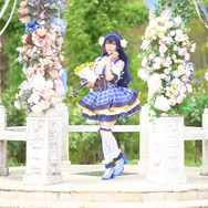 園田海未「ラブライブ!」／中野べこ（X：@bacon1007cos2nd）、撮影：ダリ（X：@dali_cameko）