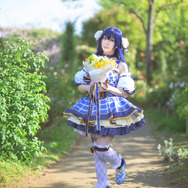 園田海未「ラブライブ!」／中野べこ（X：@bacon1007cos2nd）、撮影：ダリ（X：@dali_cameko）