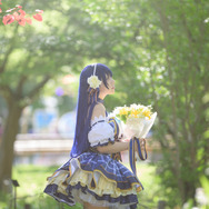 園田海未「ラブライブ!」／中野べこ（X：@bacon1007cos2nd）、撮影：ダリ（X：@dali_cameko）