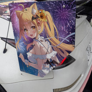 ベンツやレクサス、往年のスポーツカーまで集結！雨に負けじと会場を盛り上げた痛車まとめ【第九回 天下無双 東西最強痛車決戦 フォトレポ】