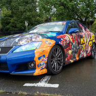 ベンツやレクサス、往年のスポーツカーまで集結！雨に負けじと会場を盛り上げた痛車まとめ【第九回 天下無双 東西最強痛車決戦 フォトレポ】