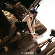 バニーガール／桃之啾啾（Weibo：@桃之啾啾）