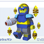 『ロックマン』のボスキャラたちがレゴに? ― 海外のCGアート