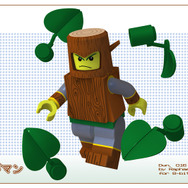 『ロックマン』のボスキャラたちがレゴに? ― 海外のCGアート