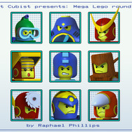 『ロックマン』のボスキャラたちがレゴに? ― 海外のCGアート