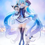 「雪ミク」×「クロミ」フィギュアが幻想的！ツインテールにはクリアパーツ、衣装はパール塗装により美しく変化