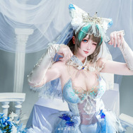 チェシャー『アズールレーン』／艾瑞-iry（Weibo：艾瑞-iry）